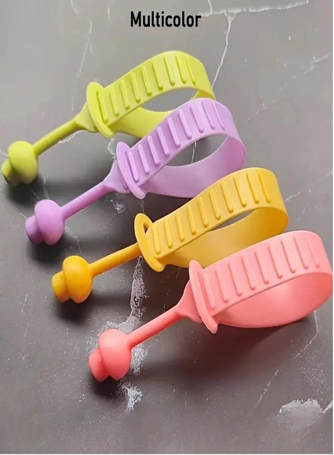 Newvent® 2Pcs Foldable Toilet Seat Lifter Lid | Bathroom Accessories Adjustable Silicone Toilet Lifter - Image 5